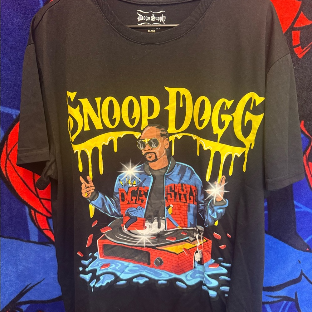 Snoop Dogg Black Graphic Tee